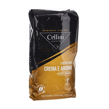 Cellini Crema E Aroma Kaffibaunir 1 kg.