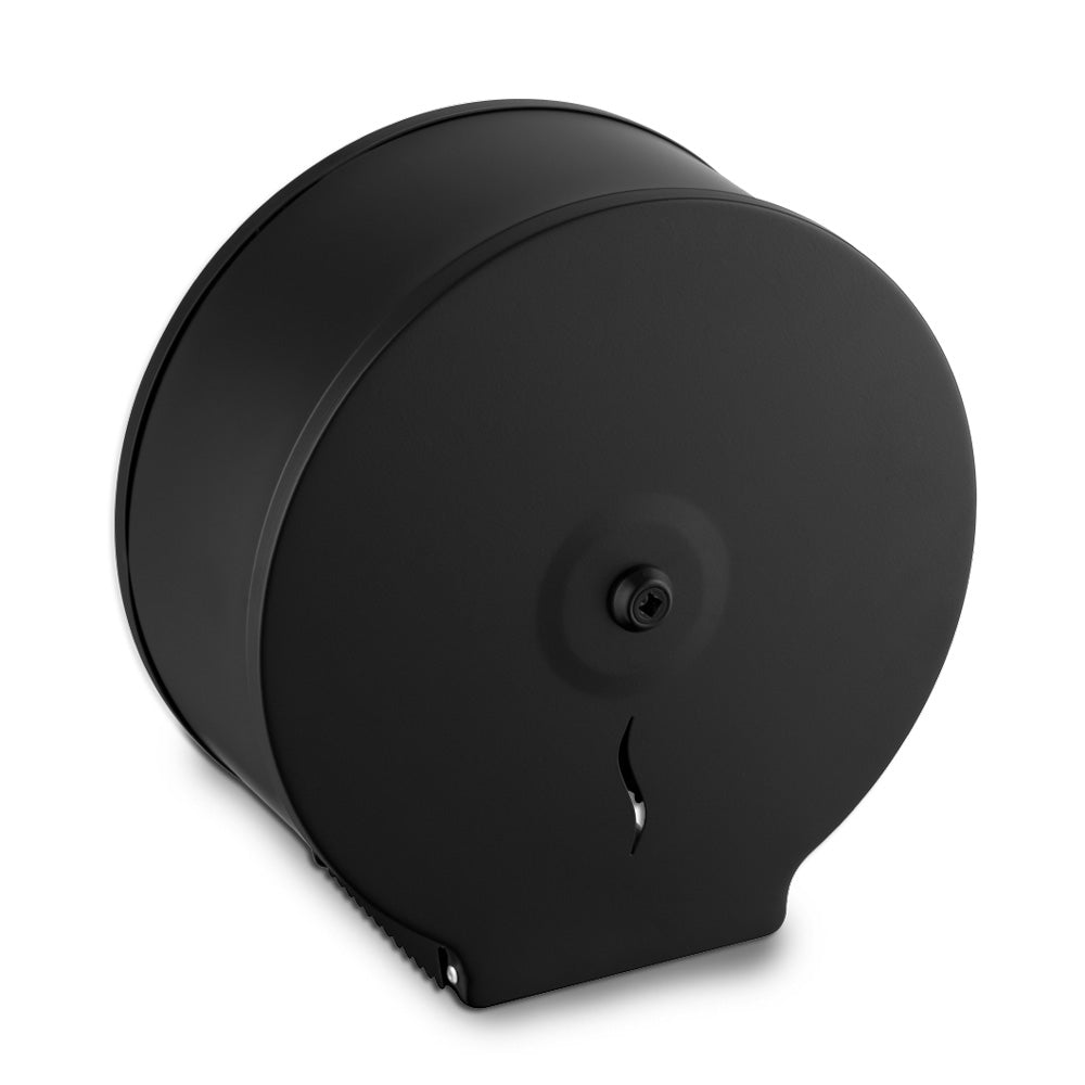 Jumbo Roll Toilet Paper Dispenser Steel Black