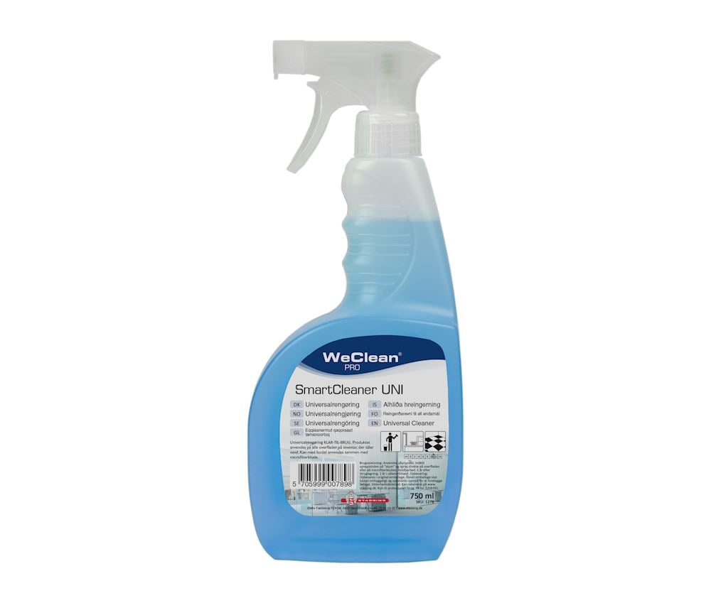 WeClean PRO SmartCleaner UNI, alhreinsir, 750 ml – Rekstrarlundur